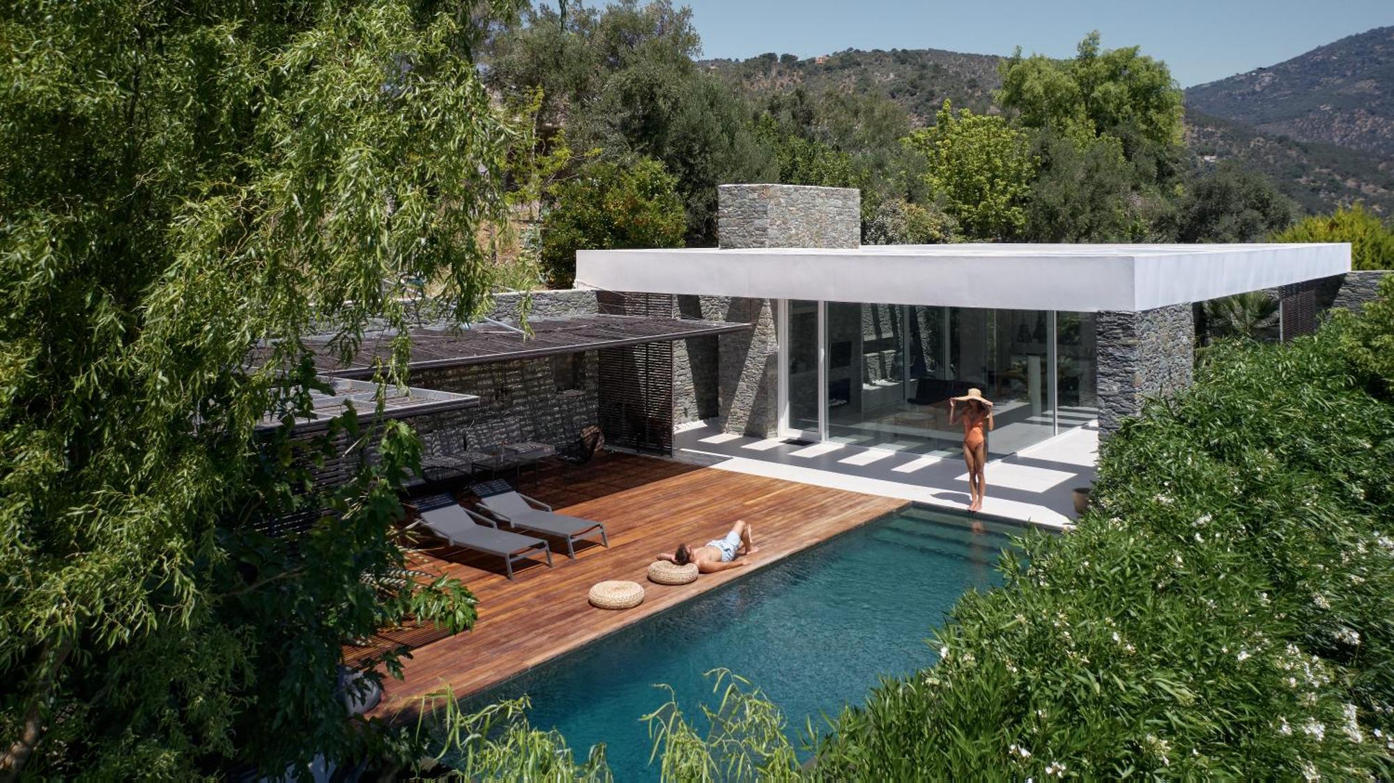A - Luxury Villas Plomari Exterior photo